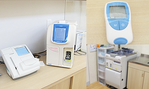 自動血球計数CRP測定装置・コアグチェック・内視鏡洗浄機